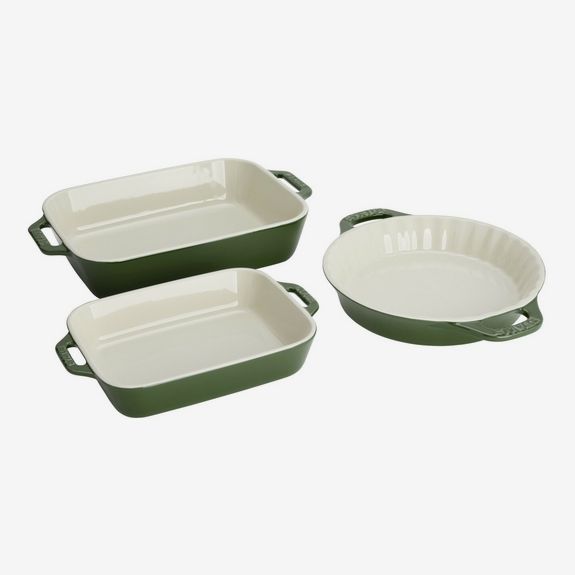 Staub Ceramic 3-Piece Ovenware Set