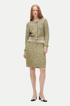 Eckhaus Latta x J.Crew Marled Sweater Skirt