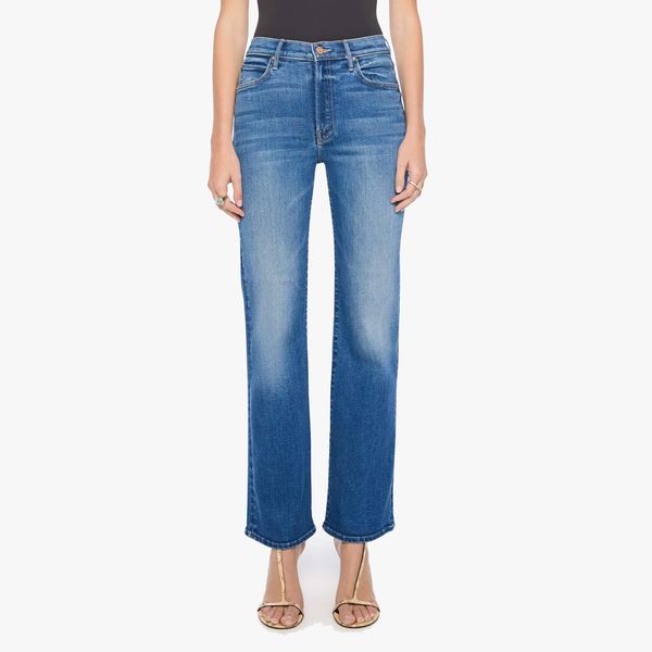 Mother The Kick It High Waist Wide Leg Jeans - Easy Does It