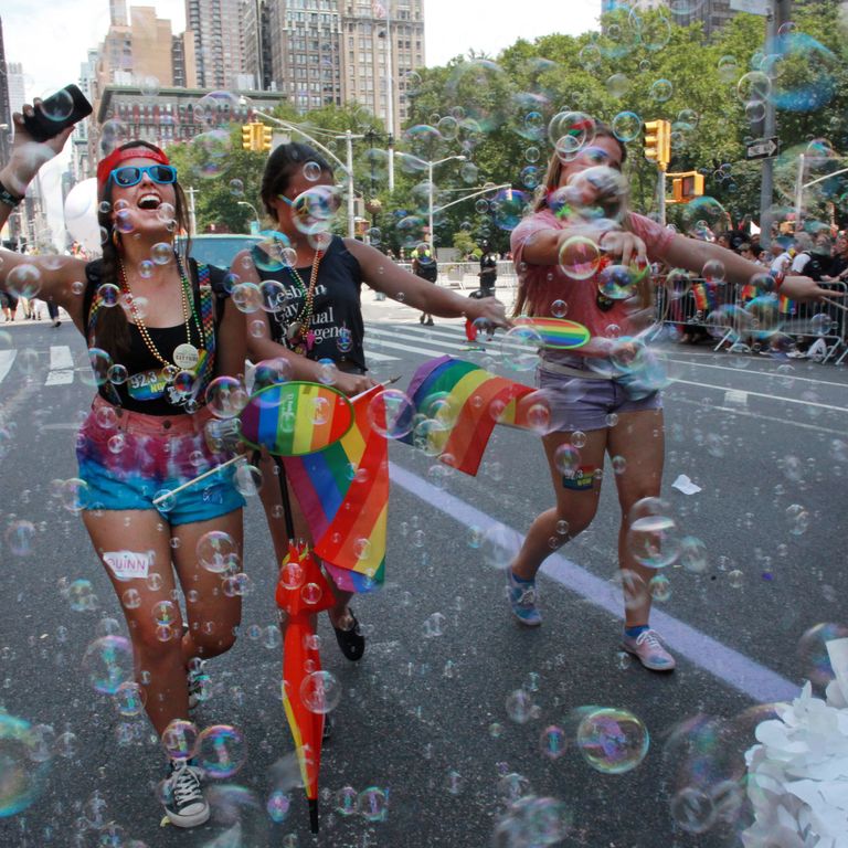 Street Style All The Color At New Yorks Gay Pride Parade