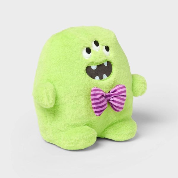 Pillowfort Winky Monster Halloween Mini Weighted Plush Kids' Throw Pillow