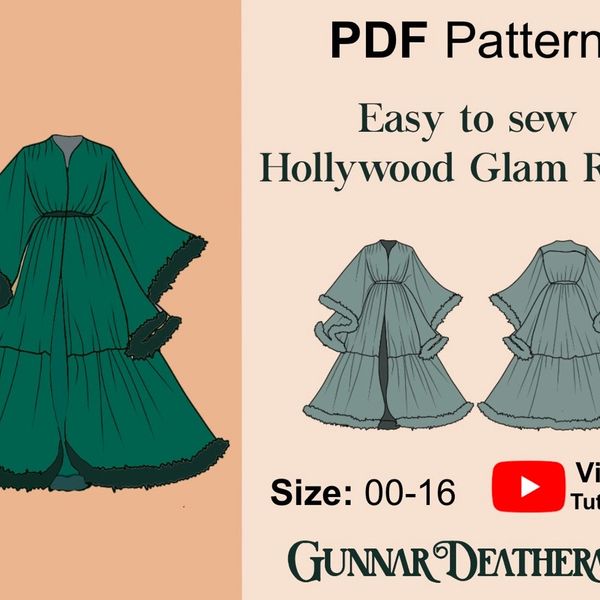 Gunnar Deatherage Widow Robe Pattern