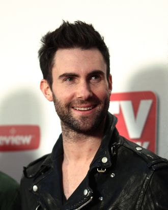 MELBOURNE, AUSTRALIA - MAY 01: Adam Levine of Maroon 5 arrives on the red carpet ahead of the 2011 Logie Awards at Crown Palladium on May 1, 2011 in Melbourne, Australia. (Photo by Ryan Pierse/Getty Images)