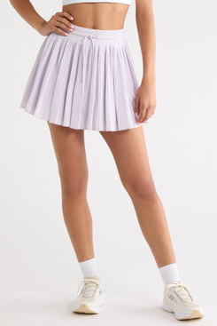 Zella Pleated Drawstring Skirt