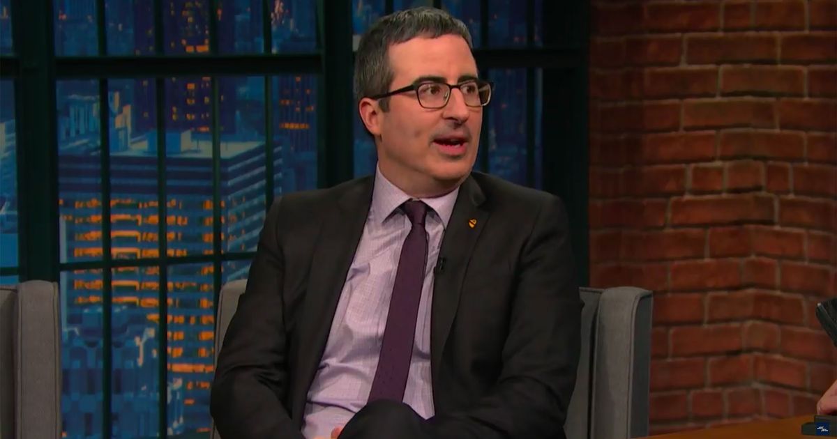 John Oliver Blames Oprah for Donald Trump's Election