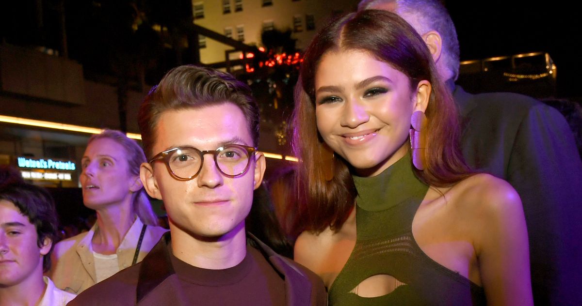 Tom Holland and Zendaya cozy up together at Ballon d'Or