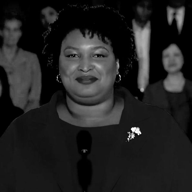 Stacey Abrams.