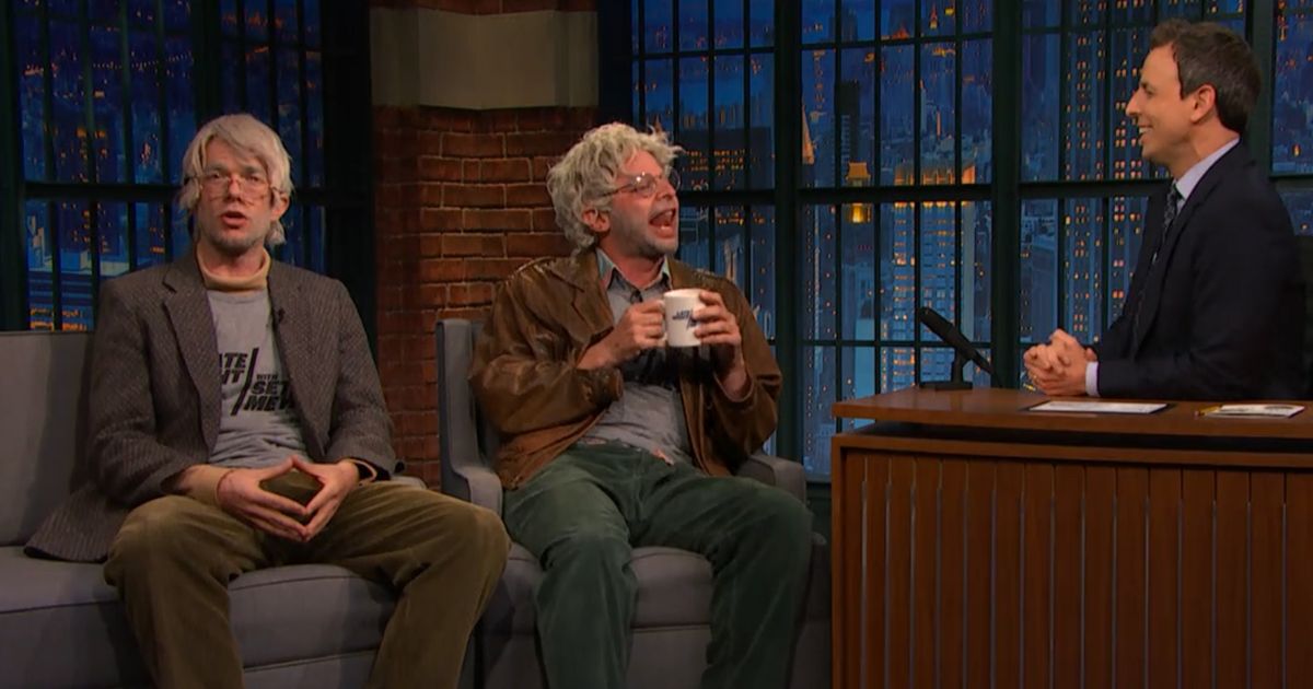 John Mulaney And Nick Kroll’s Oh, Hello Stopped By Late Night And Seth 