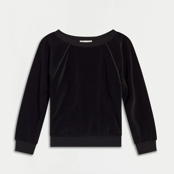 Suzie Kondi Velour Sweatshirt