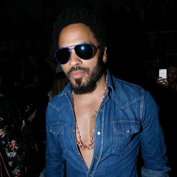 Lenny Kravitz's Penis Piercing. lenny kravitz nose piercing. 