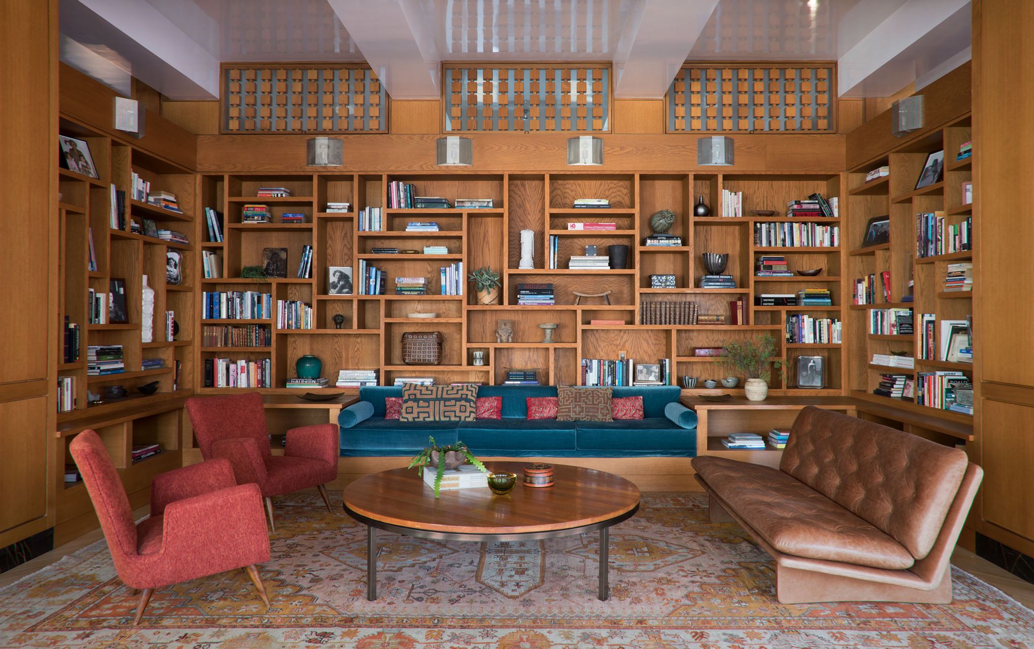 A Downtown Loft That Embraces Its Wood Accents - Wood Accents Loft Decorating