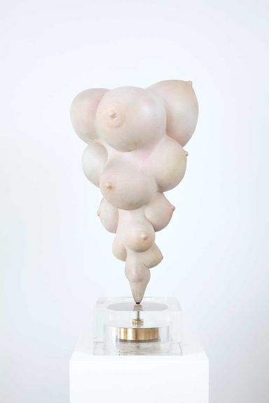 "It's almost like a plume of smoke, but there's a plume of breasts. As they go up, they get bigger and bigger and bigger, which is very much a male thing — you know, fantasy fetish humor."