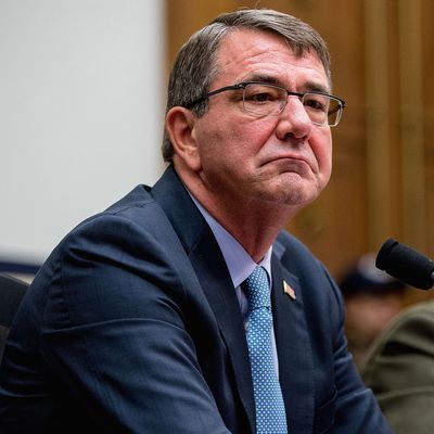 Defense Secretary Ashton B. Carter.