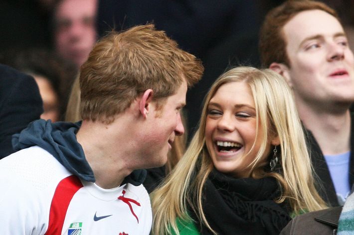 Prince Harry and Chelsy Davy in 2008.