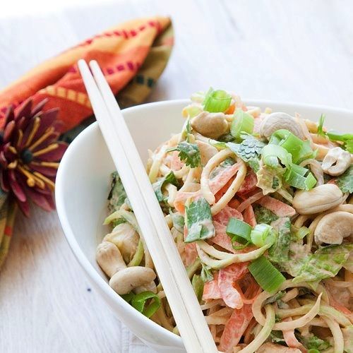 Raw pad Thai.