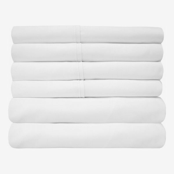 Sweet Home Collection 6 Piece 1500 Thread count deep pocket Queen bed sheet set with 4 pillow cases