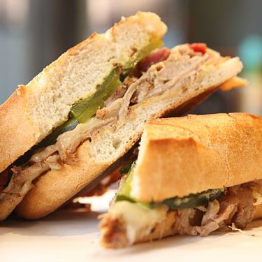 Hero, Swiss, roast pork, shoulder bacon
