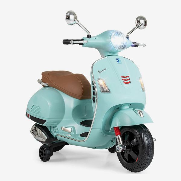 Costway Licensed VESPA 12V Kids Electric Motorcycle