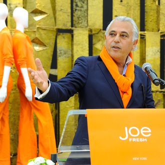 Joe Fresh designer Joseph Mimran speaks at the Joe Fresh Flagship Store opening on March 29, 2012 in New York City.