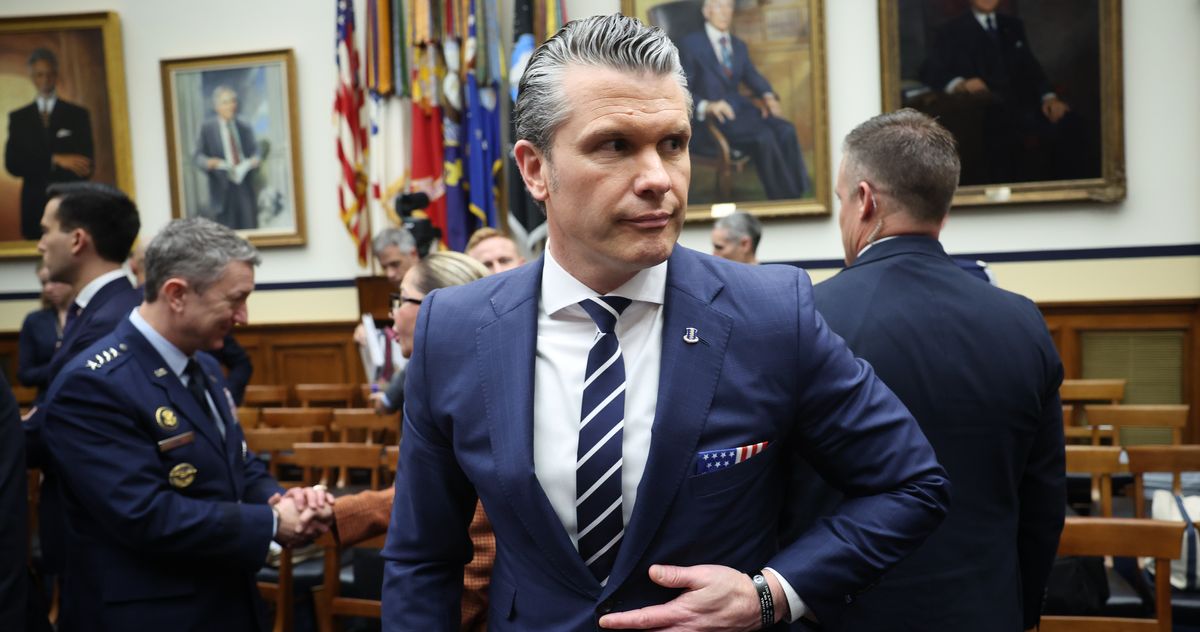 Nobody Embodies MAGA's Clownish Menace Like Pete Hegseth