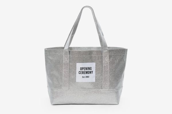 Opening Ceremony Glitter Tote Bag