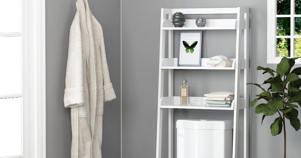 15 Over the Toilet Storage Ideas That Actually Look Amazing