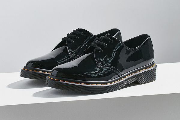 Dr. Martens Dupree Patent Leather 3-Eye Shoe
