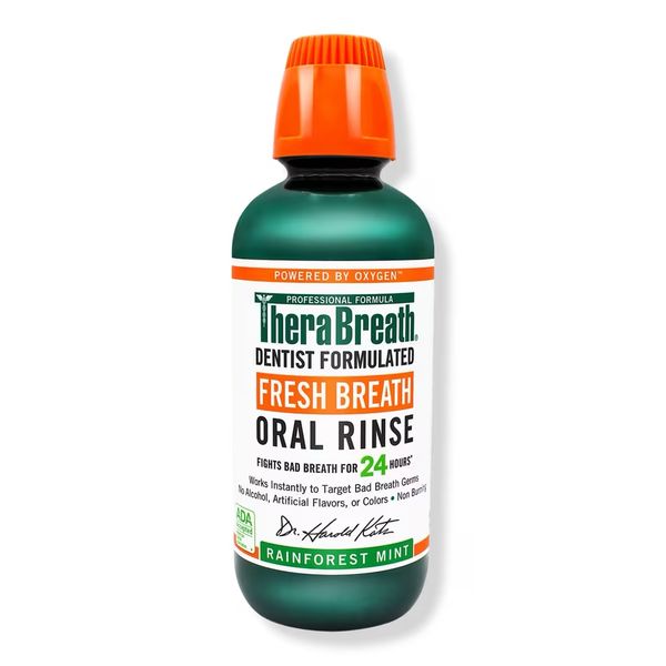 TheraBreath Fresh Breath Mouthwash - Rainforest Mint