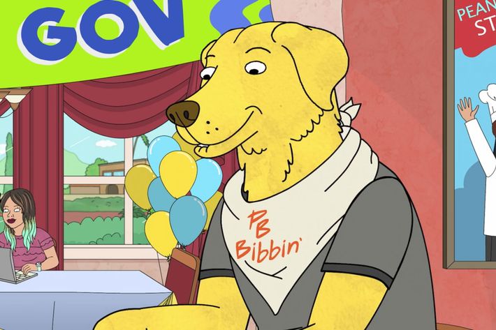 Bojack Horseman (Netflix) - Mr. Peanutbutter (52) and his