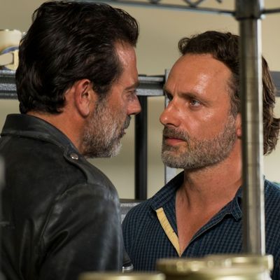 Rick and Negan Should Just Kiss Already on The Walking Dead
