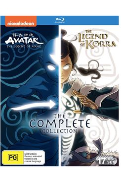 Avatar: The Last Airbender and The Legend of Korra Complete Series Collection (Blu-Ray)