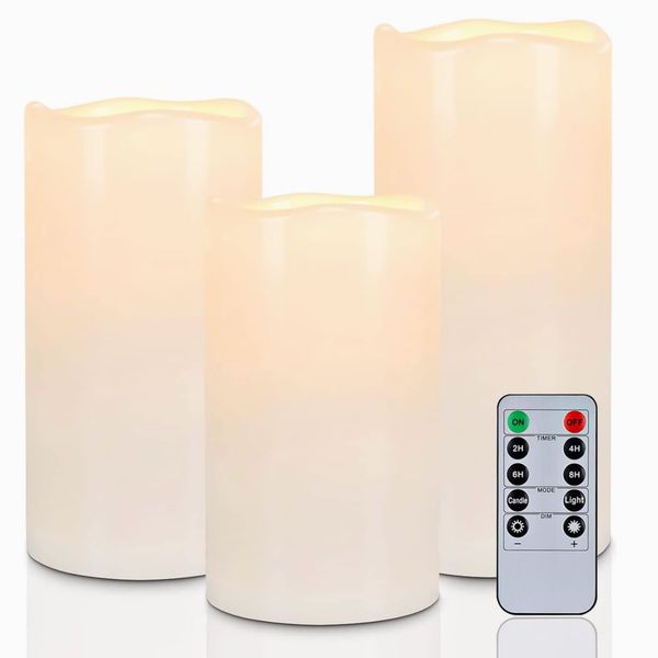 Homemory Waterproof Outdoor Flameless Candles