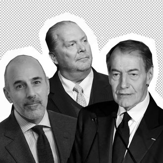 Matt Lauer, Mario Batali, Charlie Rose.