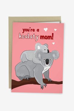 Sleazy Greetings Koala Mother's Day Card