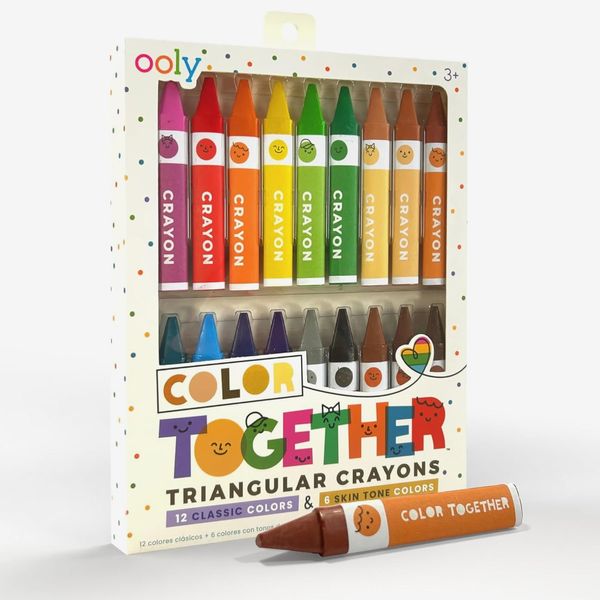 Ooly Color Together Triangular Crayons
