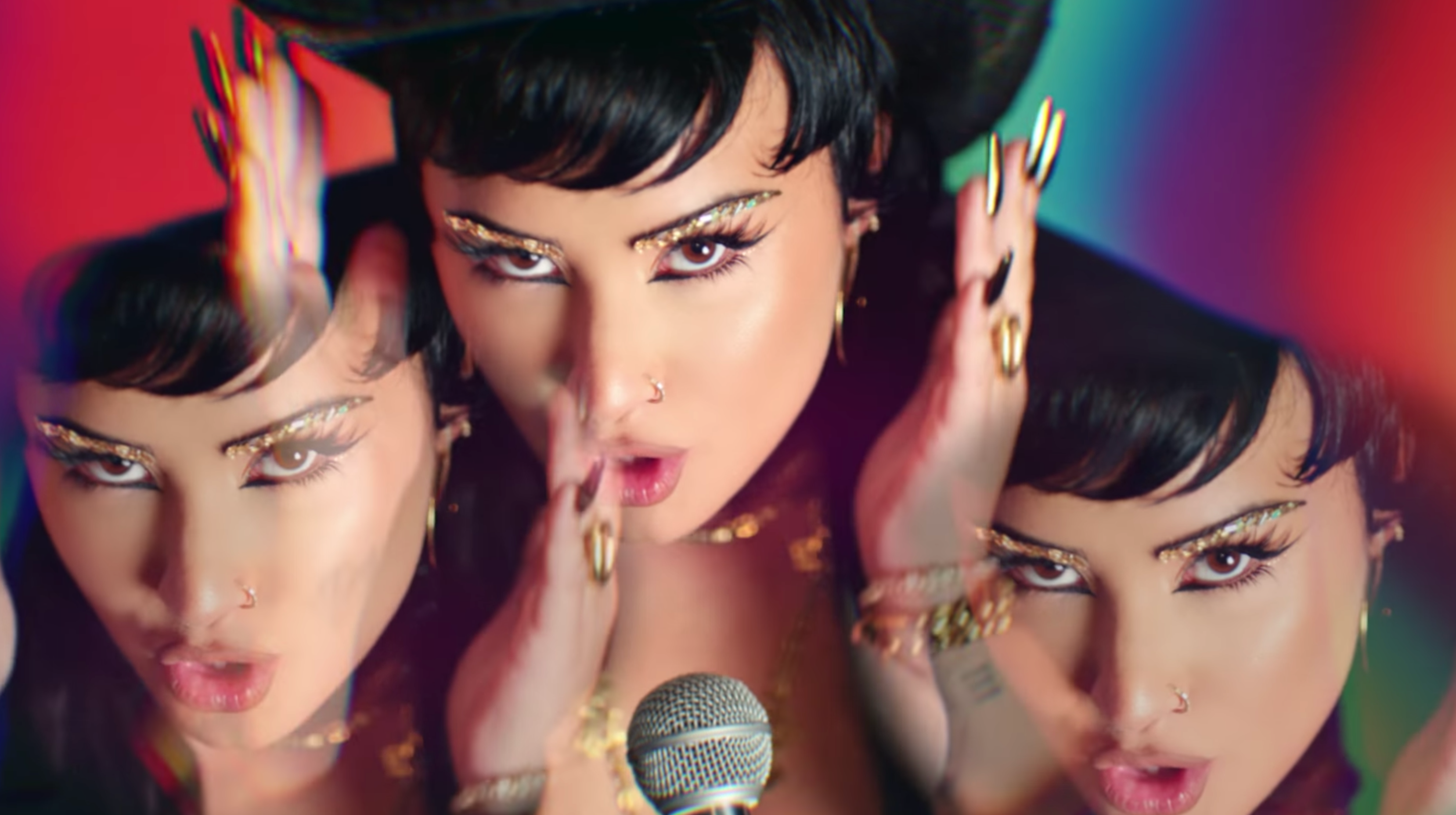 WATCH]: Demi Lovatos Melon Cake Birthday Music Video