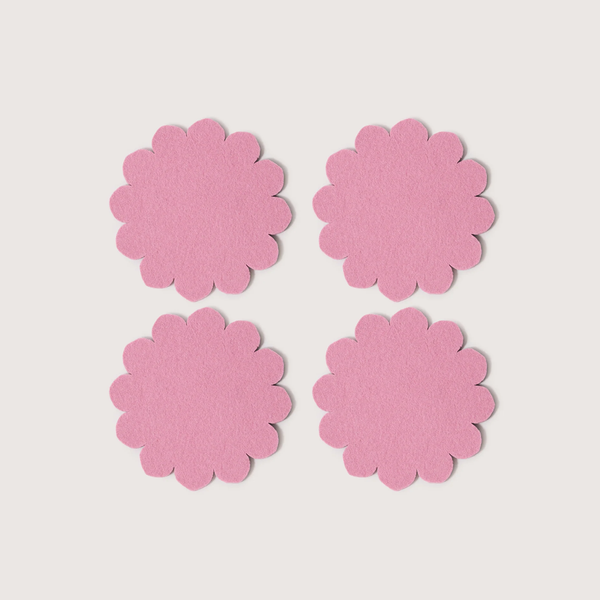 Graf Lantz Crest Merino Wool Coaster Solid 4 Pack