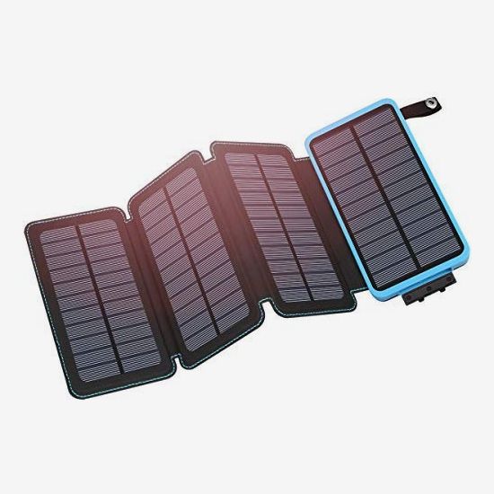 Hiluckey Solar Charger 25000mAh Portable Solar Power Bank