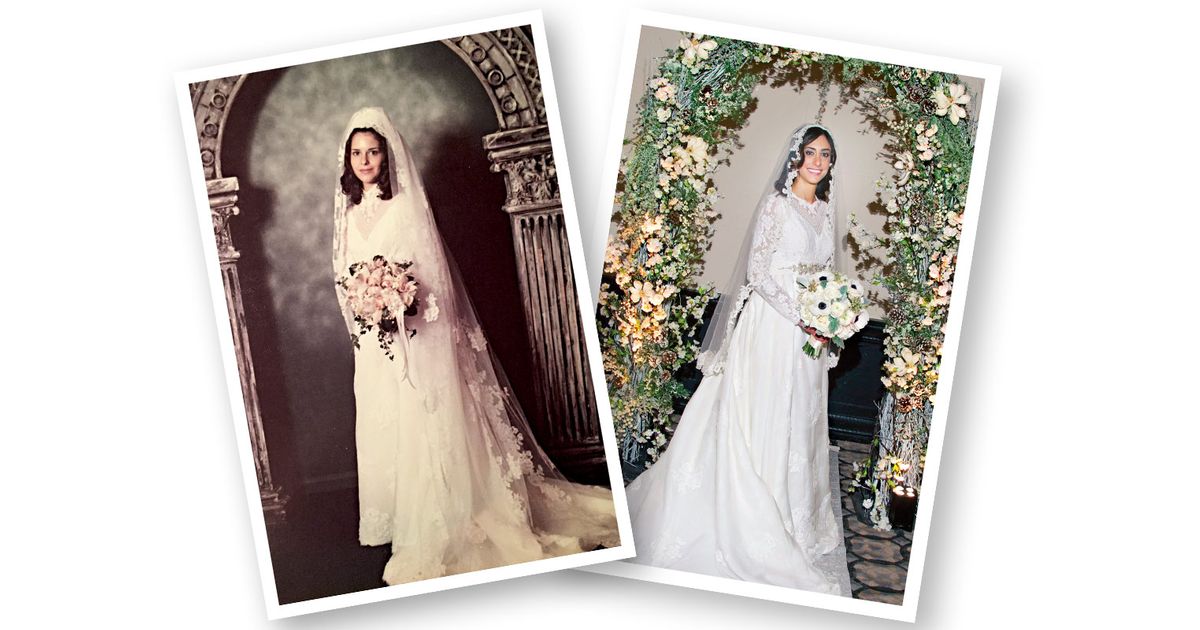 How to Wear Your Mother’s Wedding Dress