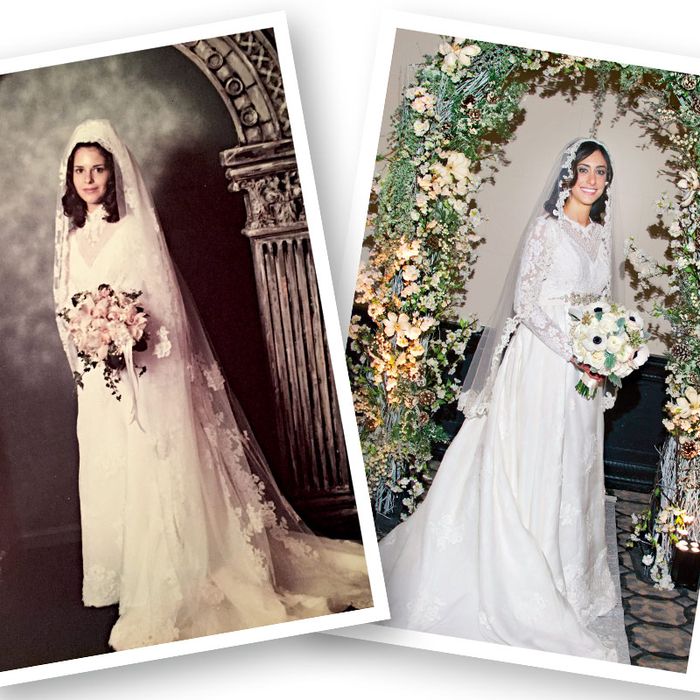 How To Wear Your Mother’s Wedding Dress