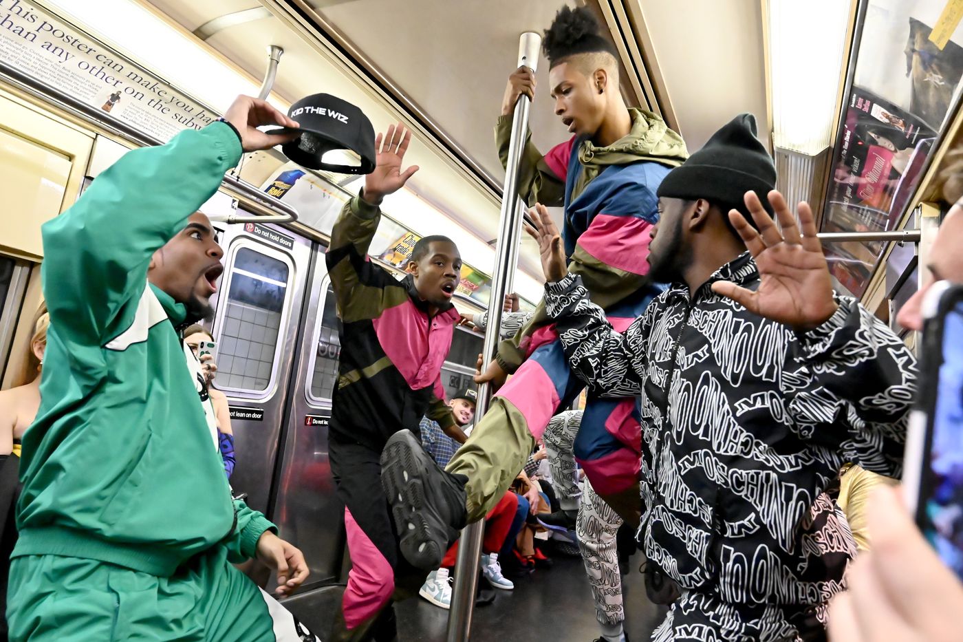 Moschino's Pre-Fall 2020 Show Was in the Subway