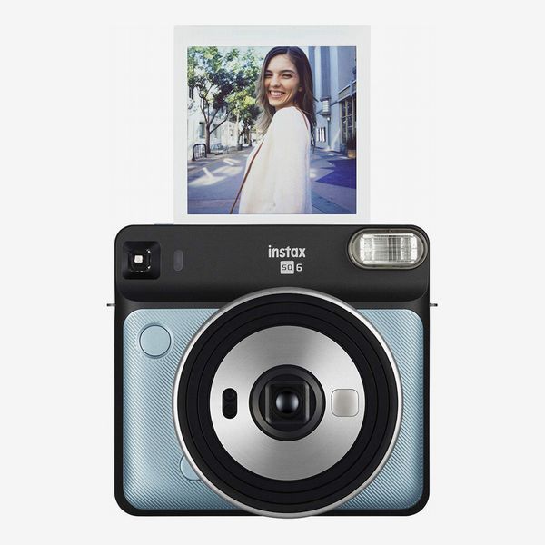 Fujifilm Instax Square SQ6 - Instant Film Camera - Aqua Blue
