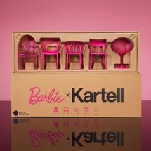 Barbie x Kartell 5-Piece Doll-Sized Chair Set