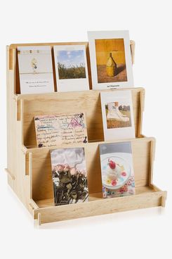 Barydat 3-Tier Wooden Card Display Stand