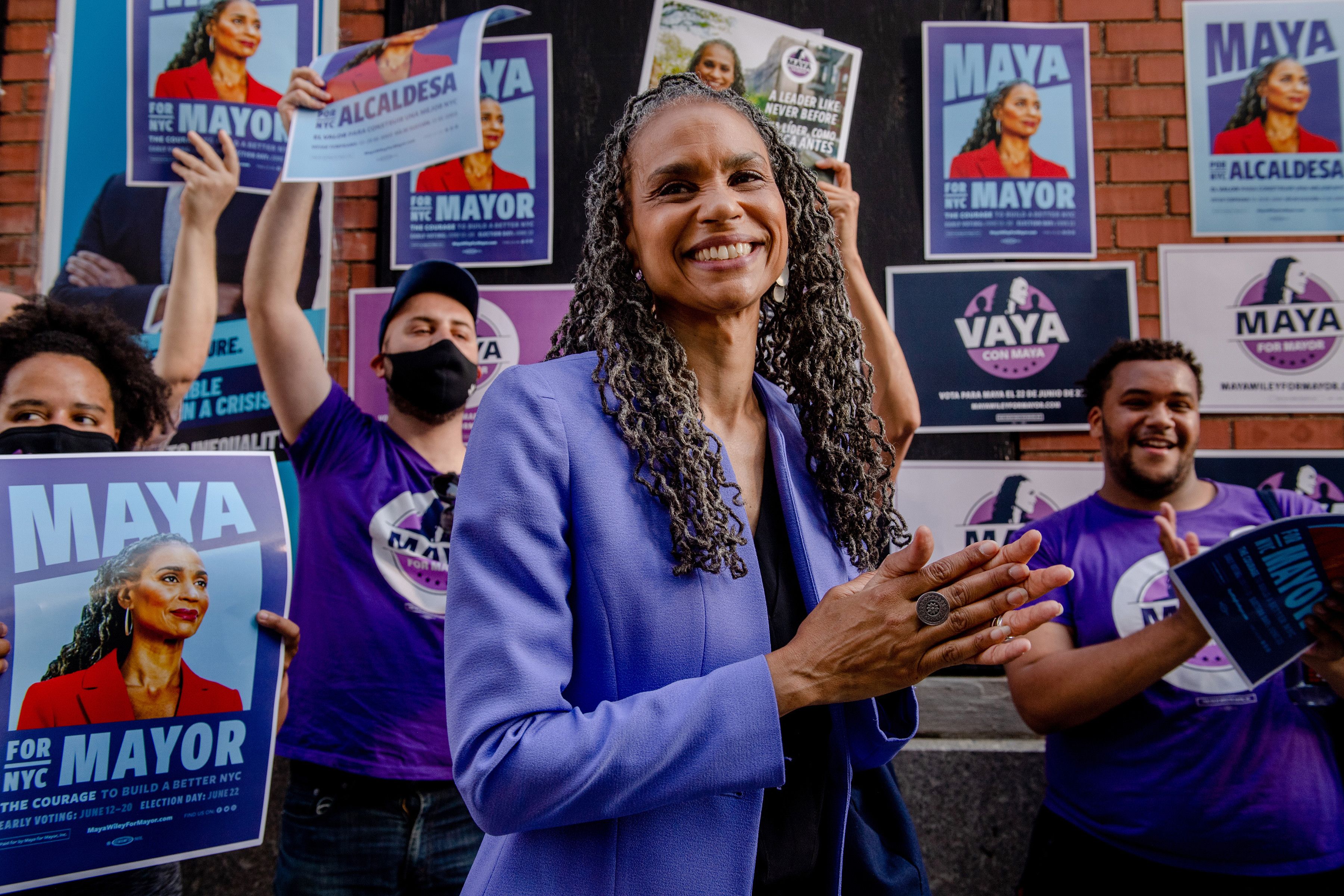 Nyc Mayoral Primary Race Candidate Maya Wiley Is Surging