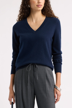 Nordstrom V-Neck Cashmere Sweater
