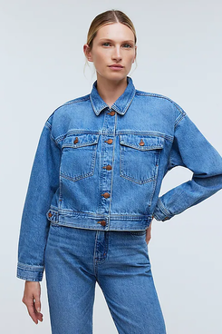 Madewell Button-Front Denim Jacket