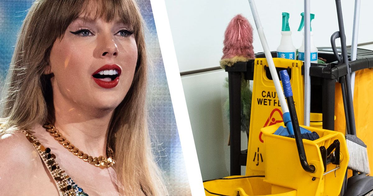 Sneaky Little Gremlin Taylor Swift Finds New Hidey-hole