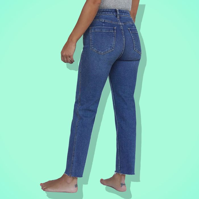 Free People Denim Crvy Fever Pitch Boyfriend Jeans in Blue Womens Clothing Jeans Straight-leg jeans 