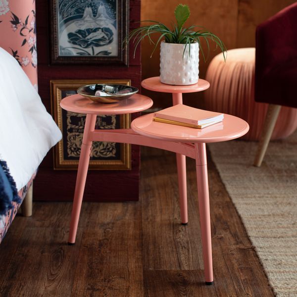 Drew Barrymore Flower Home Multi-Tier Metal Accent Table